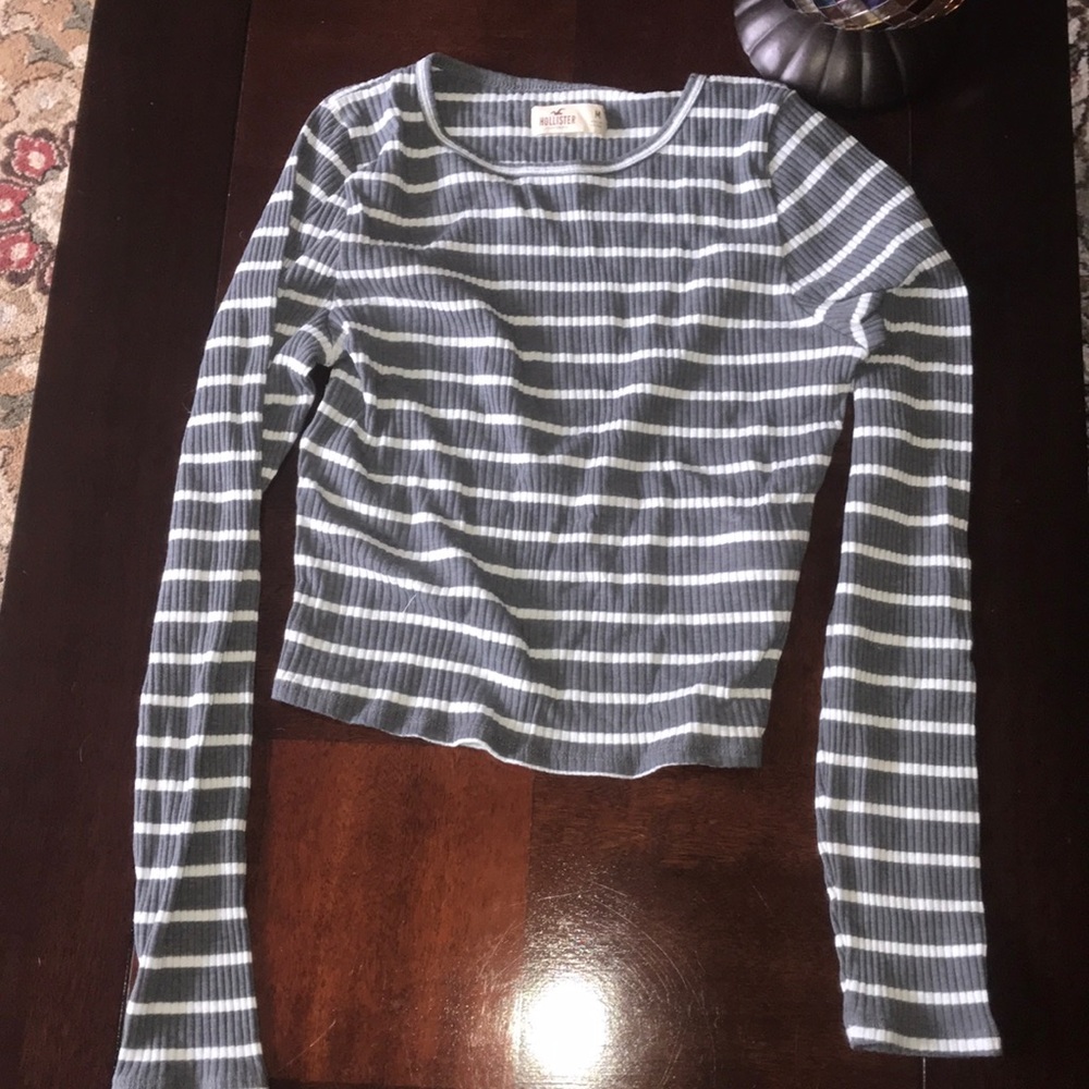 Long sleeve crop top